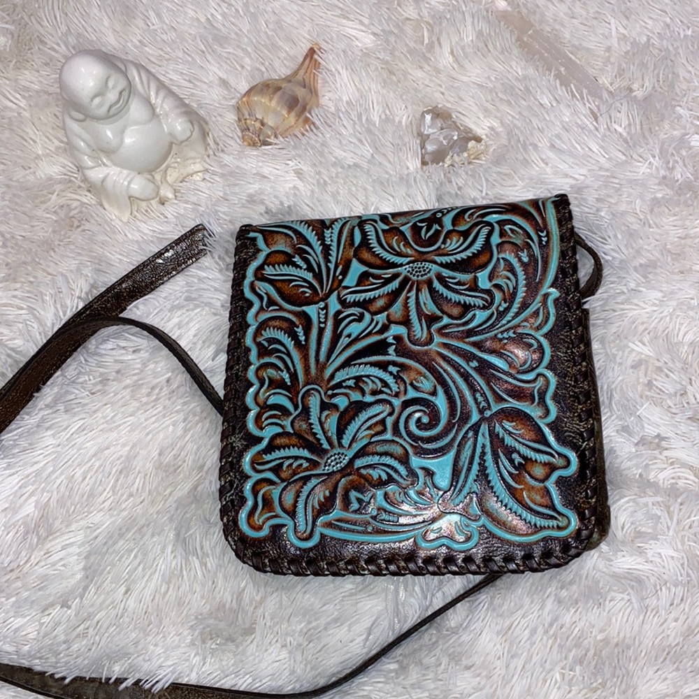 Patricia Nash Blue Crossbody